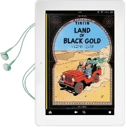 The Adventures of Tintin: Land of the Black Gold Audiobook download free by Herge Herge