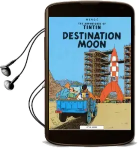 The Adventures of Tintin: Destination Moon Audiobook download free by Herge Herge