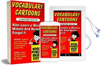 Vocabulary Cartoons: Word Power Made Easy Audiobook download free by Max Burchers
