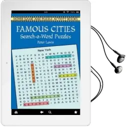 Famous Cities Search-A-Word Puzzles Audiobook download free by Peter Lewis