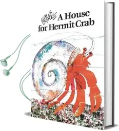 A House for Hermit Crab Audiobook download free by Eric Carle