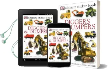 Ultimate Sticker Book: Diggers and Dumpers Audiobook download free by Dk