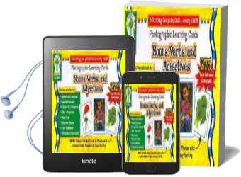Nouns, Verbs and Adjectives Learning Cards: Photographic Learning Cards Audiobook download free by Key Education Publishing