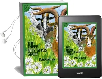 The Three Billy Goats Gruff Book & cd Audiobook download free by Paul Galdone