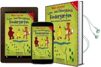 Mein Bunter Lern- und Übungsblock Kindergarten. Malen, Rätseln und Verstehen Audiobook download free by Edith Thabet