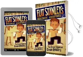 Flat Stanley'S Worldwide Adventures #2: The Great Egyptian Grave Robbery Audiobook download free by Jeff Brown