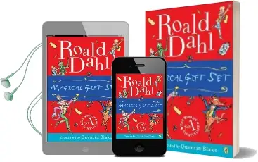 Roald Dahl Magical Gift set (4 Books): Charlie and the Chocolate Factory, James and the Giant Peach, Fantastic mr. Fox, Charlie and the Great Glass Elevator Audiobook download free by Roald Dahl