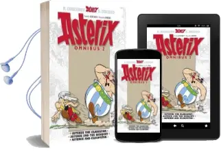 Asterix: Omnibus 2: Asterix the Gladiator, Asterix and the Banquet, Asterix and Cleopatra Audiobook download free by Rene Goscinny