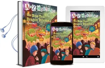 A to z Mysteries Super Edition #5: The new Year Dragon Dilemma Audiobook download free by Ron Roy