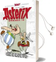 Asterix: Omnibus 10: Asterix and the Magic Carpet, Asterix and the Secret Weapon, Asterix and Obelix all at sea Audiobook download free by Albert Uderzo