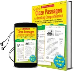 Quick Cloze Passages for Boosting Comprehension, Grades 4-6 Audiobook download free by Karen Baicker
