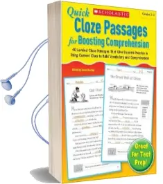 Quick Cloze Passages for Boosting Comprehension, Grades 2-3 Audiobook download free by Karen Baicker