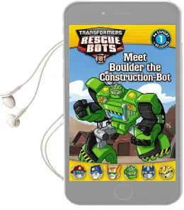 Transformers: Rescue Bots: Meet Boulder the Construction-Bot Audiobook download free by Annie Auerbach
