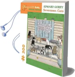 Seventeen Cats 300 Piece Jigsaw puz Audiobook download free by Edward Gorey