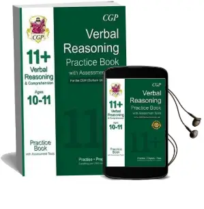 11+ Verbal Reasoning Practice Book With Assessment Tests (Ages 10-11) for the cem Test Audiobook download free by Cgp Books