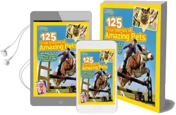 125 True Stories of Amazing Pets: Inspiring Tales of Animal Friendship and Four-Legged Heroes, Plus Crazy Animal Antics Audiobook download free by National Geographic Kids