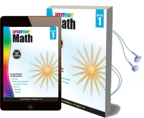 Spectrum Math Workbook, Grade 1 Audiobook download free by Spectrum