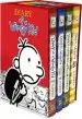 Audiobook Diary of a Wimpy kid box of Books author Jeff Kinney