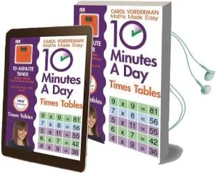 10 Minutes a day Times Tables Audiobook download free by Carol Vorderman