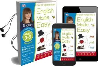English Made Easy Rhyming Ages 3-5 Preschool key Stage 0 Audiobook download free by Carol Vorderman