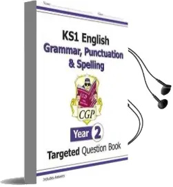 Ks1 English Targeted Question Book: Grammar, Punctuation & Spelling - Year 2 Audiobook download free by Cgp Books