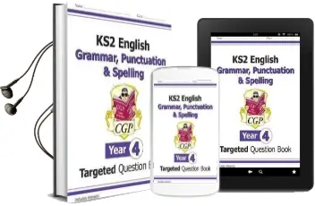 Ks2 English Targeted Question Book: Grammar, Punctuation & Spelling - Year 4 Audiobook download free by Cgp Books