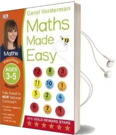 Maths Made Easy Numbers Ages 3-5 Preschool key Stage 0 Audiobook download free by Carol Vorderman