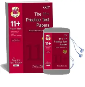 11+ Practice Papers for the cem Test - Pack 3 Audiobook download free by Cgp Books