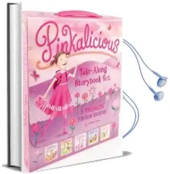 The Pinkalicious Take-Along Storybook set: Tickled Pink, Pinkalicious and the Pink Drink, Flower Girl, Crazy Hair Day, Pinkalicious and the new Teacher Audiobook download free by Victoria Kann