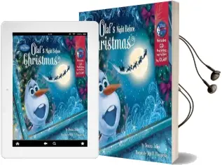 Frozen Olaf'S Night Before Christmas Book & cd Audiobook download free by Disney Book Group