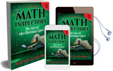 The Math Inspectors 3: The Case of the Christmas Caper Audiobook download free by Daniel Kenney