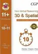 Audiobook 10-Minute Tests for 11+ Non-Verbal Reasoning: 3D and Spatial (Ages 10-11) - cem Test author Cgp Books