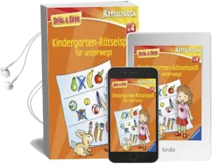 Kindergarten-Rätselspaß für Unterwegs Audiobook download free by Stefan Lohr