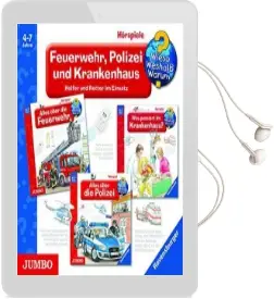 Feuerwehr, Polizei und Krankenhaus - Helfer und Retter im Einsatz: Wieso? Weshalb? Warum? Audiobook download free by Robert Missler