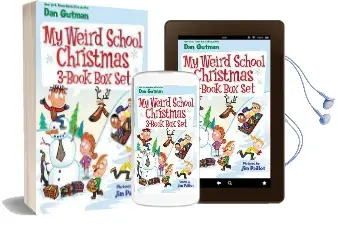 My Weird School Christmas 3-Book box set: Miss Holly is too Jolly!, dr. Carbles is Losing his Marbles!, Deck the Halls, We'Re off the Walls! Audiobook download free by Dan Gutman