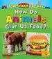 Audiobook How do Animals Give us Food? author Linda Staniford