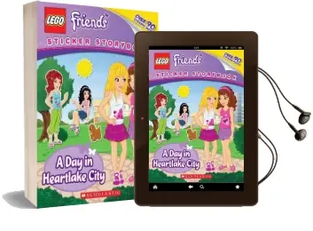 Lego Friends: A day in Heartlake City (Sticker Storybook) Audiobook download free by Scholastic