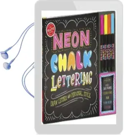 Neon Chalk Lettering Audiobook download free by Editors Of Klutz