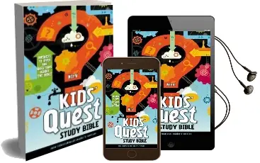 Nirv, Kids' Quest Study Bible, Hardcover: Answers to Over 500 Questions About the Bible Audiobook download free by Zondervan