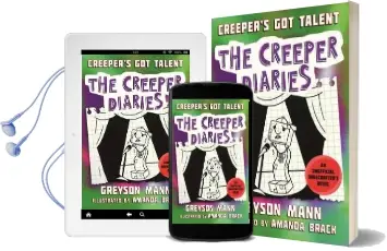 Creeper'S got Talent: The Creeper Diaries, an Unofficial Minecrafter'S Novel, Book two Audiobook download free by Greyson Mann