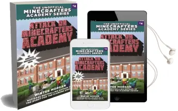Attack on Minecrafters Academy: The Unofficial Minecrafters Academy Series, Book Four Audiobook download free by Winter Morgan