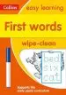 Audiobook First Words age 3-5 Wipe Clean Activity Book author Collins Easy Learning
