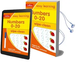 Numbers 0-20 age 3-5 Wipe Clean Activity Book Audiobook download free by Collins Easy Learning