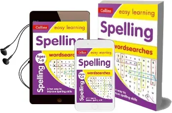 Spelling Word Searches Ages 7-9 Audiobook download free by Collins Easy Learning