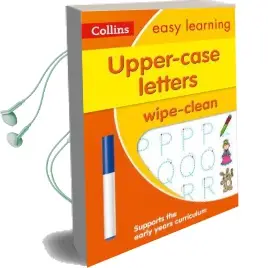 Upper Case Letters age 3-5 Wipe Clean Activity Book Audiobook download free by Collins Easy Learning